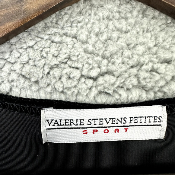 Vintage Valerie Stevens Womens Whimsigoth Velvet Maxi Dress Size PM Black Witchy - Picture 2 of 5